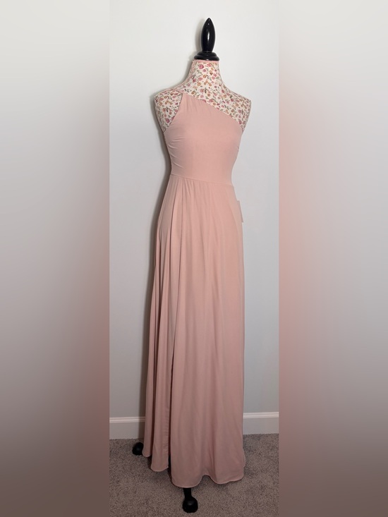 Show Me Your MuMu Dresses & Skirts - Show Me Your Mumu Shannon One Shoulder Maxi Dress Blush Pink NWT Size Small